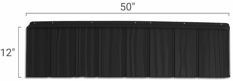 Cedar Creek Shake Panel Size