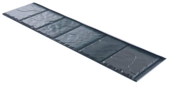 Arrowline Enhanced Slate Product Aleslt P001 Panel Side Angle