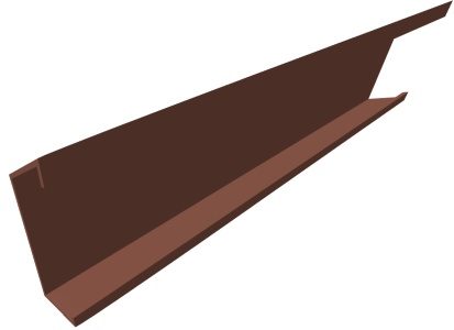 Eave Strut Product Fea P001 Component Side Angle Red Oxide