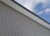 Steel Soffit Gallery So L004 Brite Vented One Rib