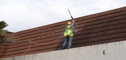 Cleaning Stone Coated Metal Roofing