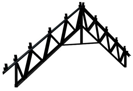 barrel vault truss